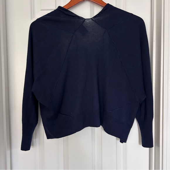 Women’s Navy Blue GAP Dolman style Cardigan size M with tags - Picture 2 of 9